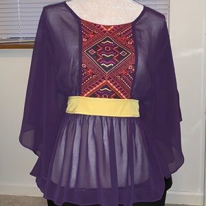 🔴 SOLD 🔴 A’reve purple sheer top